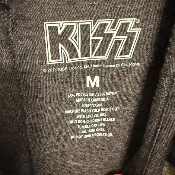 KISS Graphic Tank Tunic – Size M (Fits M–XL) - Picture 3 of 4
